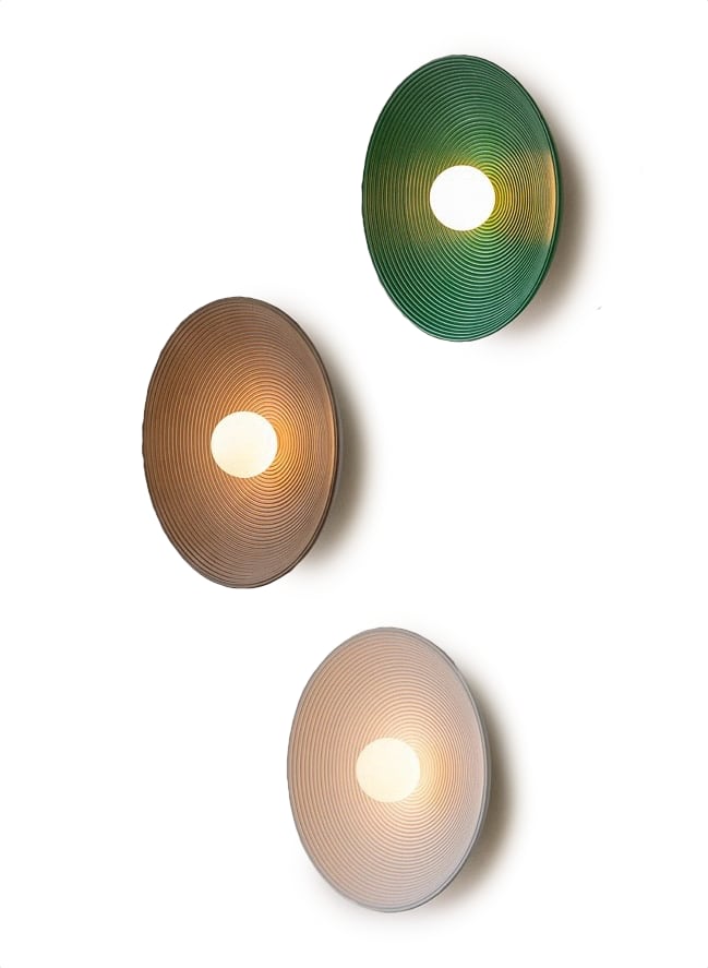 RC Resin Corrugated Wandleuchte | Wabi-Sabi Style Deckenlicht
