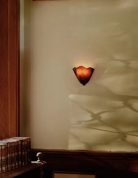 W28 Vera Glas Wandleuchte