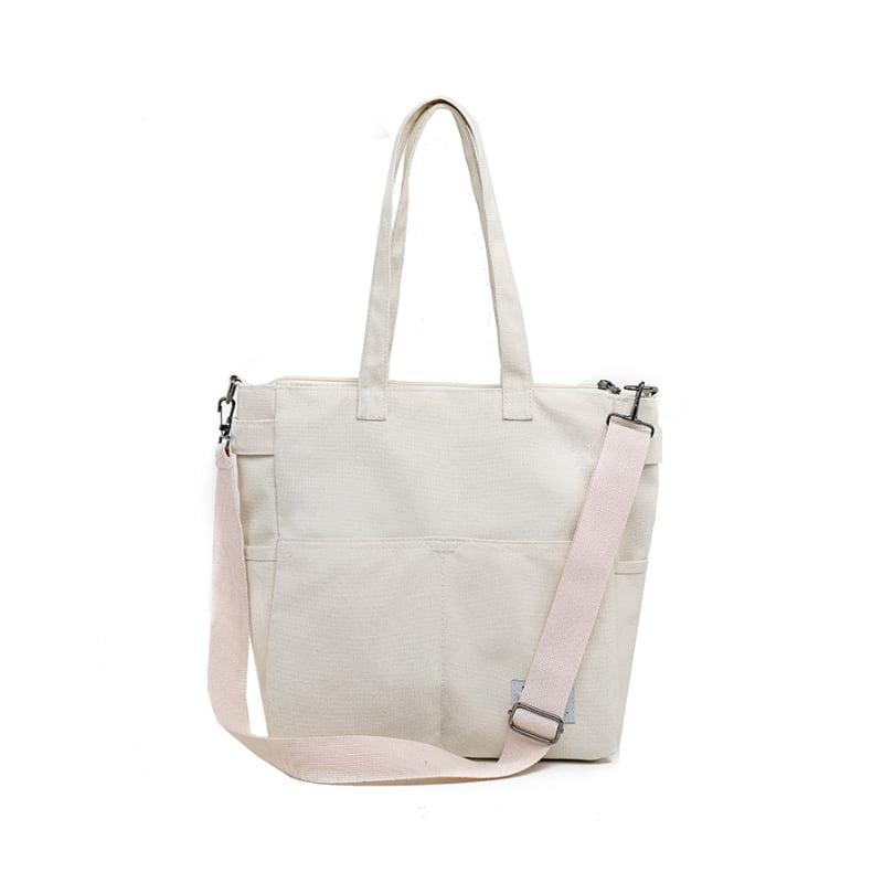 Funktionale Canvas Tragetasche | Handtasche | Crossbody Bag | Schultertasche