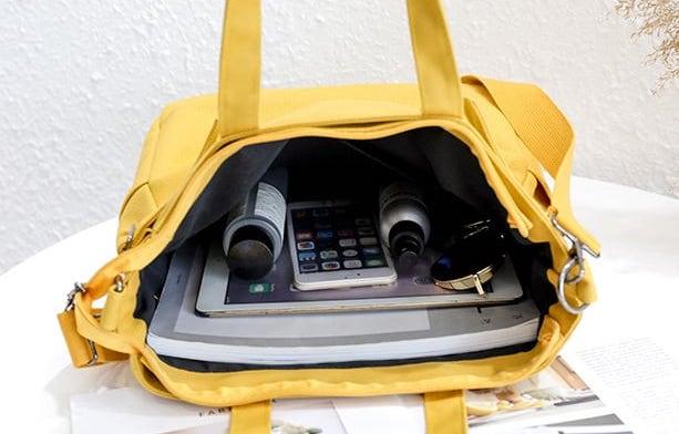 Funktionale Canvas Tragetasche | Handtasche | Crossbody Bag | Schultertasche