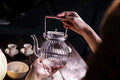 Japanisches Hammermuster Petal Teapot