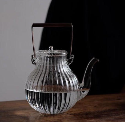 Japanisches Hammermuster Petal Teapot