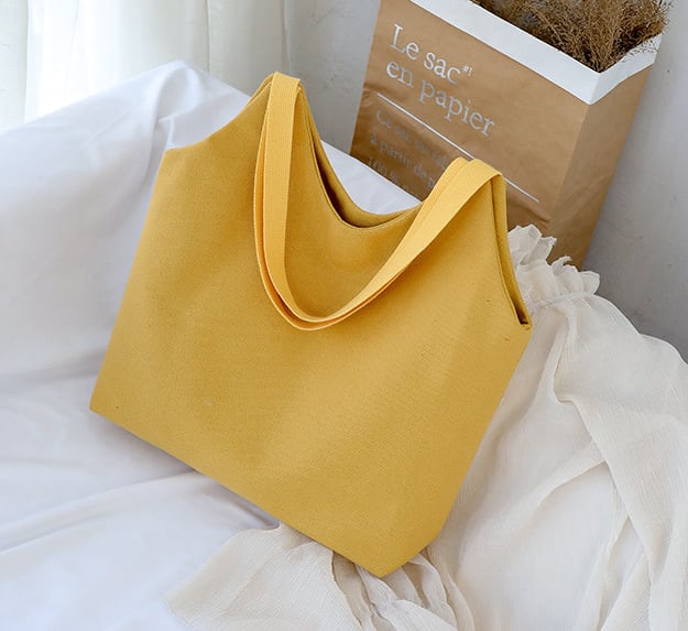 MIRA - Große Canvas Hobo Bag | Tragetasche | Schultertasche