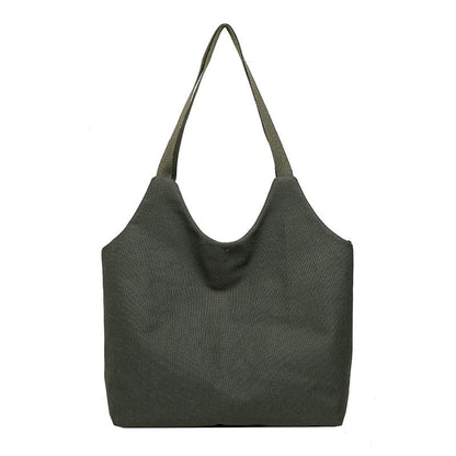 MIRA - Große Canvas Hobo Bag | Tragetasche | Schultertasche