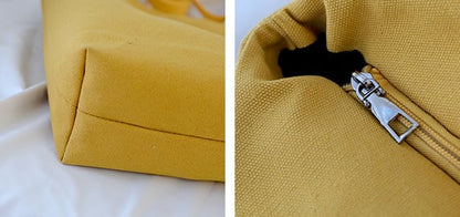 MIRA - Große Canvas Hobo Bag | Tragetasche | Schultertasche