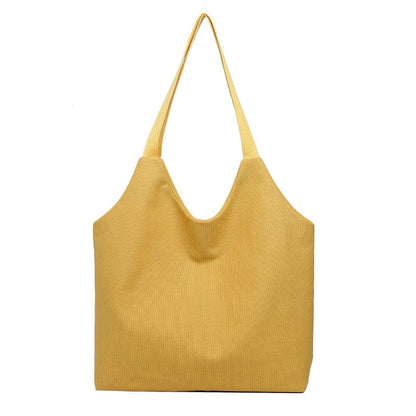 MIRA - Große Canvas Hobo Bag | Tragetasche | Schultertasche