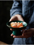 Japanische 120mm Tea Art Dessertplatte | Topfdekorative Tray