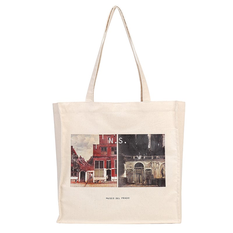 NS Canvas Square Schultertasche
