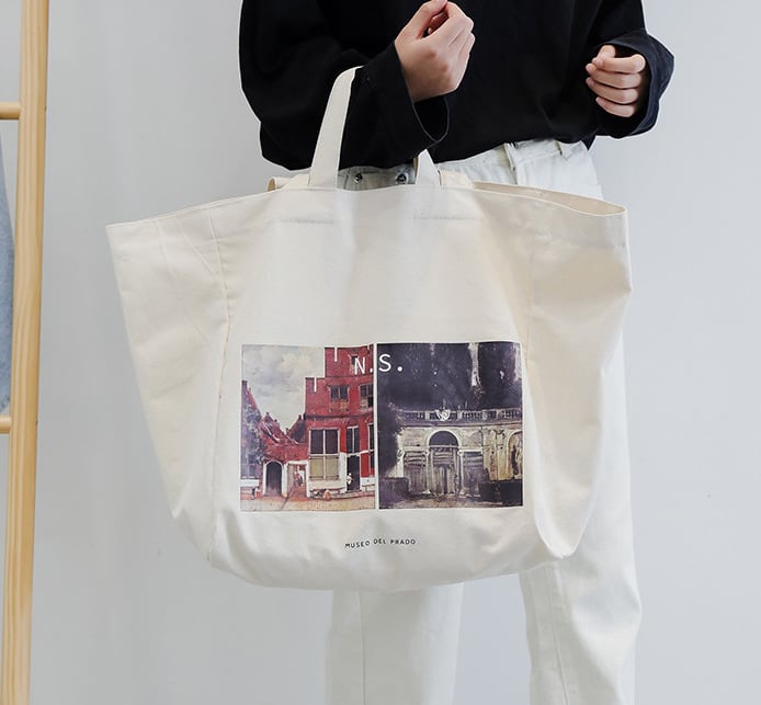 NS Canvas Dumpling Tragetasche | Schultertasche | Handtasche