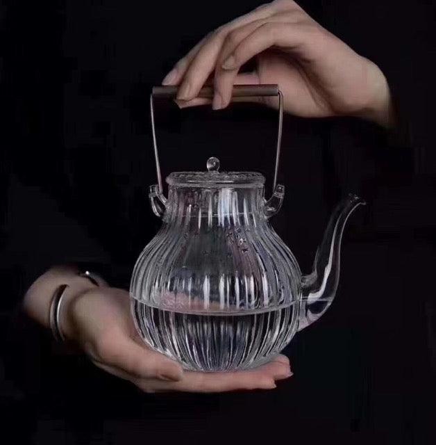 Japanisches Hammermuster Petal Teapot