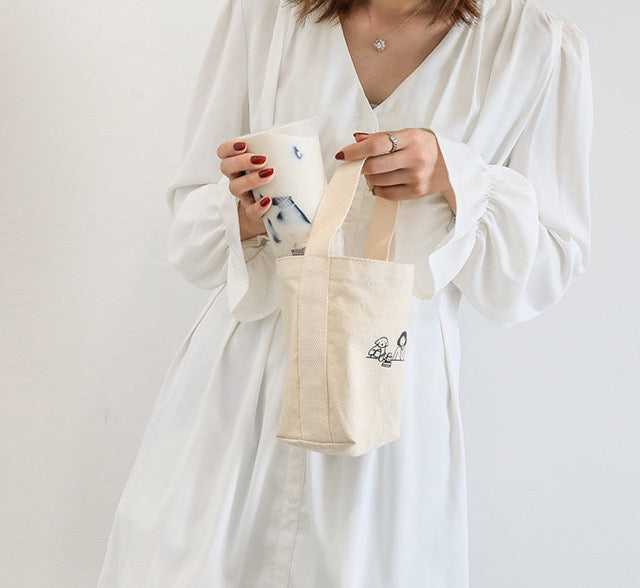 Getränke Canvas Tragetasche | Crossbody Bag