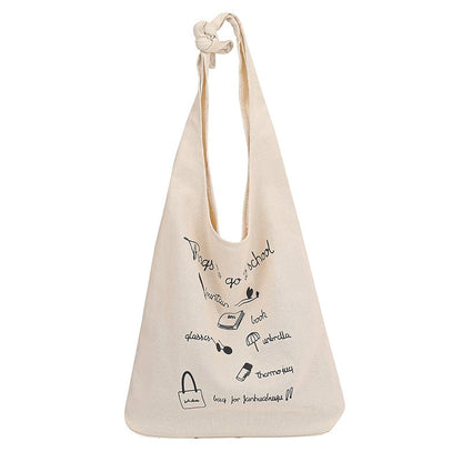 Canvas Hobo Bag | Schultertasche | Tragetasche