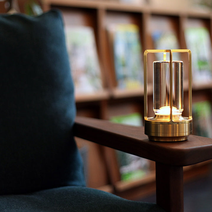 Japanische Umgebungslaterne - Schnurlose Kristalltischlampe