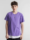 200g Baumwolle Unisex T-Shirt-Purple