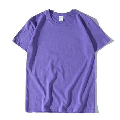 200g Baumwolle Unisex T-Shirt-Purple