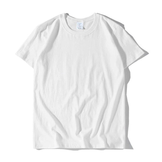 270g Baumwolle Unisex T-Shirt-Weiß