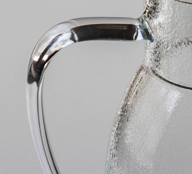 Japanischer Stil Hitzebeständiges Glas Handgemachter Kühlkessel