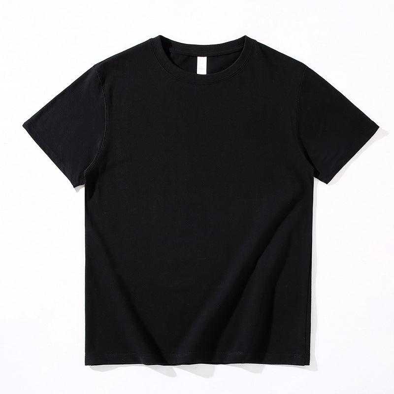 270g Baumwolle Unisex T-Shirt-Schwarz