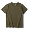 270g Baumwolle Unisex T-Shirt-Khaki