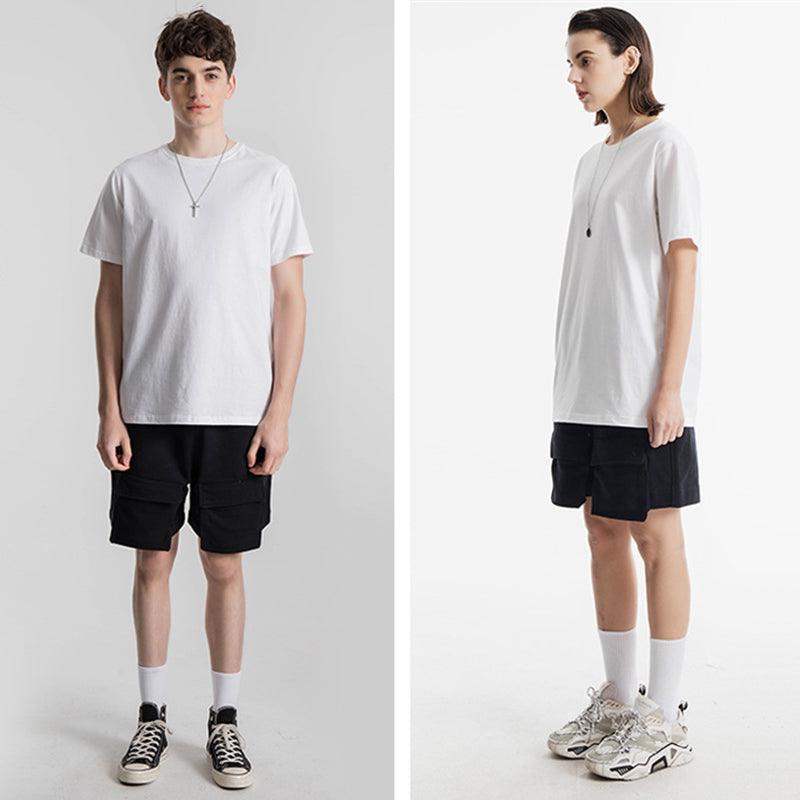 270g Baumwolle Unisex T-Shirt-Weiß