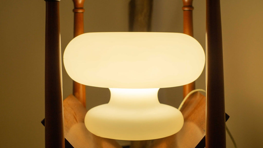 Donut Glas Pilz Tischlampe - Plug-in