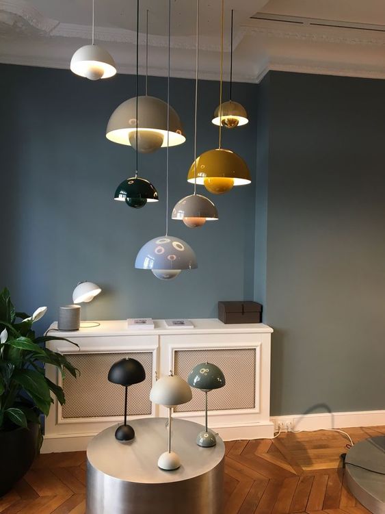 370mm Pilzanhängerlampe