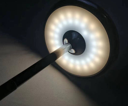 Japanische Umgebungsdrehung - Aluminium USB wiederaufladbare LED schnurlose Tischlampe