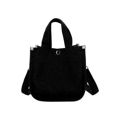 Canvas Square Tragetasche | Handtasche | Crossbody Bag | Lunch Boxes Bag