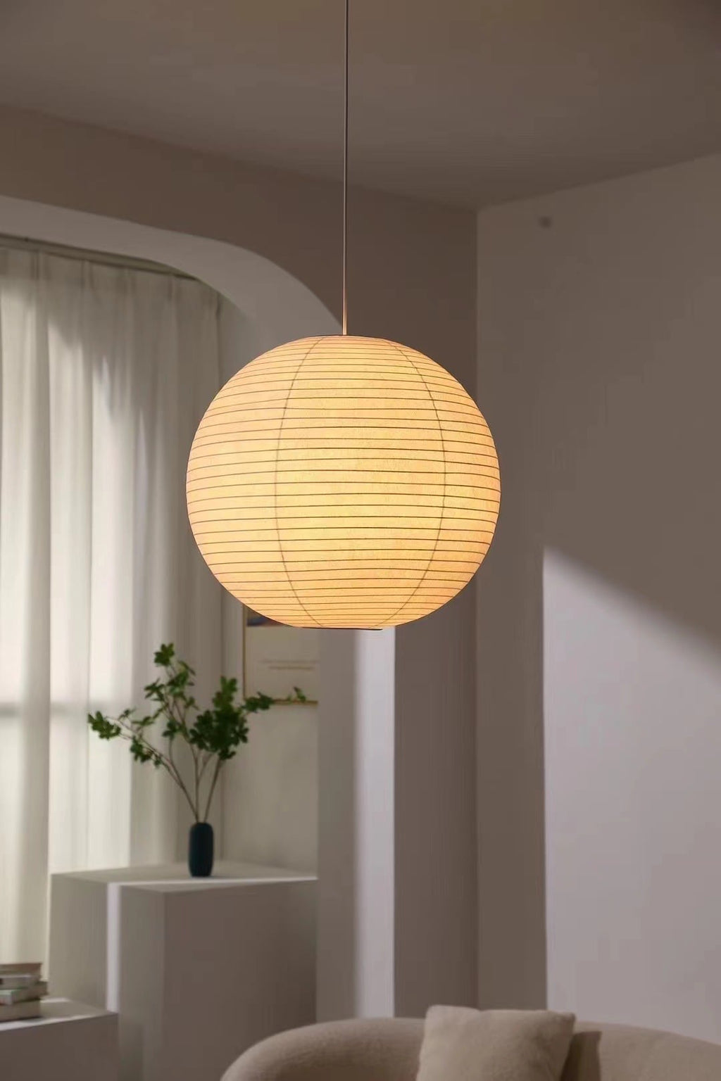 AKARI STYLE | AO Orb Silk Pendelleuchte