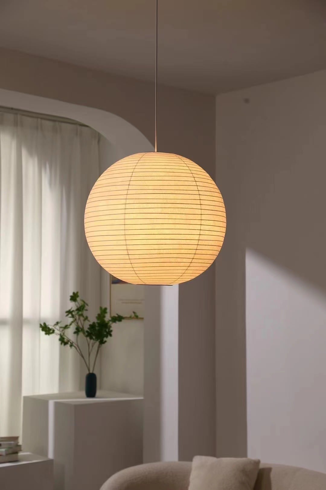 AKARI STYLE | AO Orb Silk Pendelleuchte
