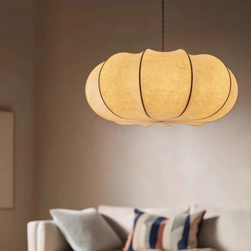 AKARI STYLE | Pumpkin Silk Pendelleuchte - Klassische Version