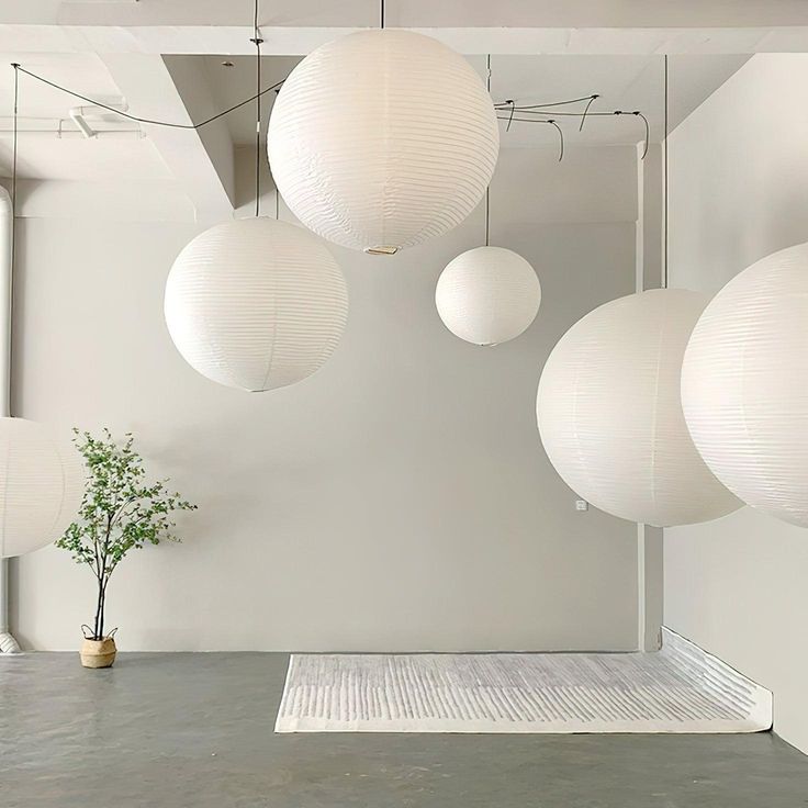 AKARI STYLE | AO Orb Papier Pendelleuchte