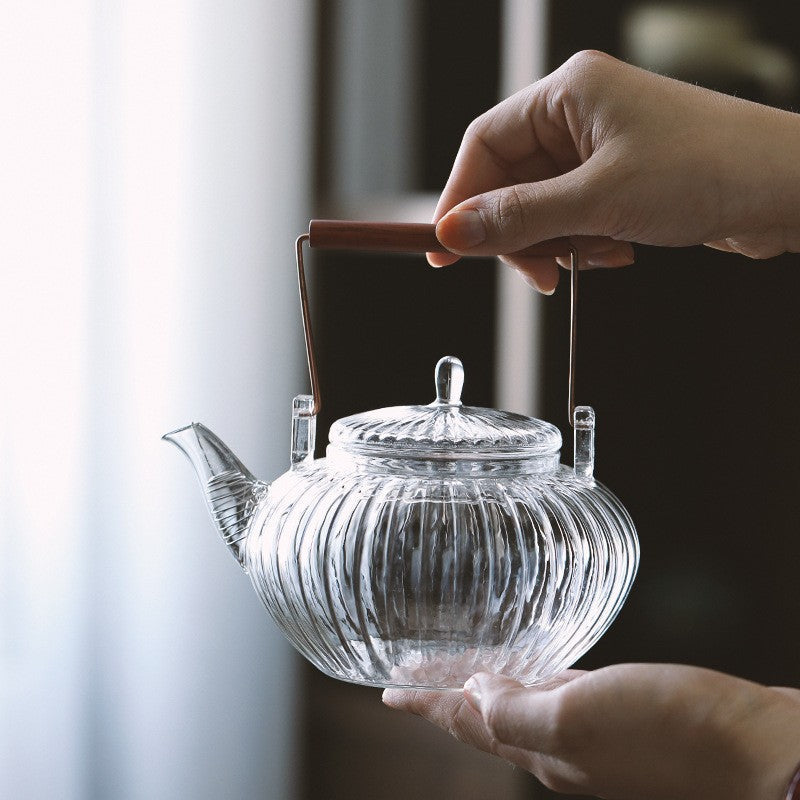 Saburo | Japanisches Hammermuster Petal Teapot - 500 ml
