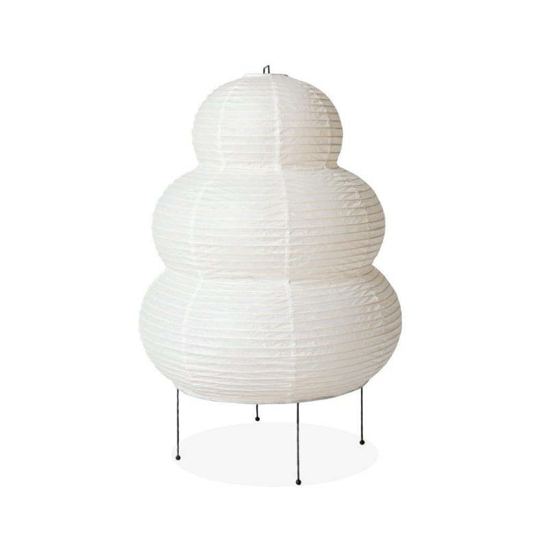 Akari Style | Schneemann-Papiertischlampe - 24N
