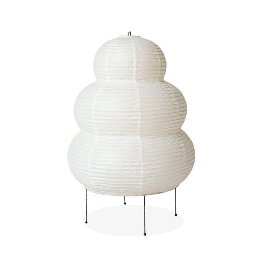 Akari Style | Schneemann-Papiertischlampe - 24N