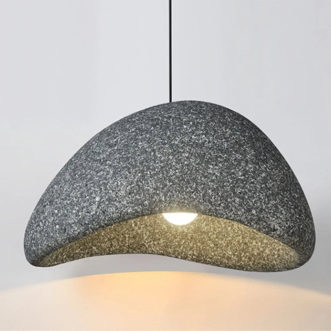 Aoshi - Wabi-sabi Stil Pendelleuchte aus Kunstharz