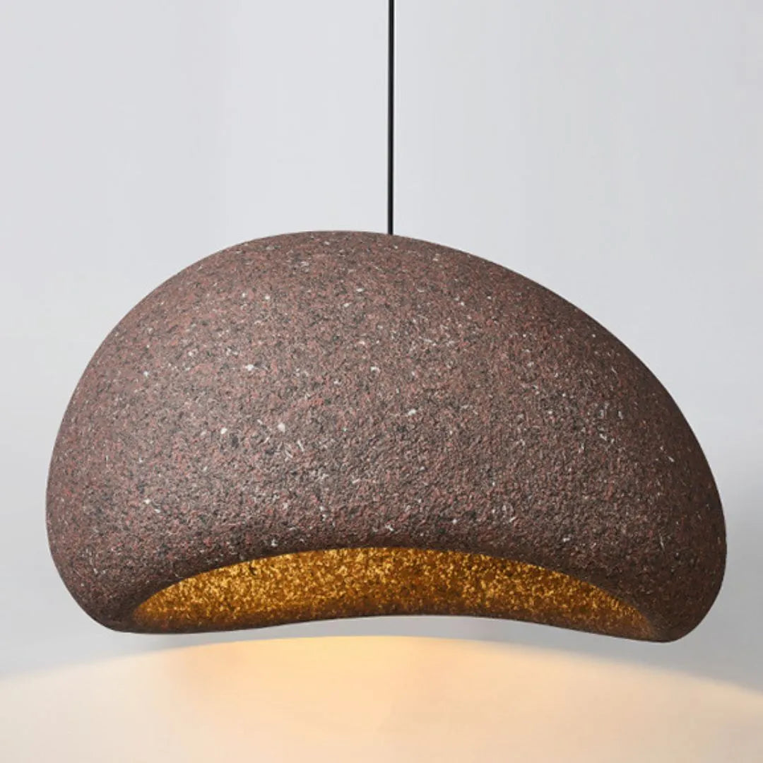 Aoshi - B | Wabi-sabi Stil Pendelleuchte aus Kunstharz