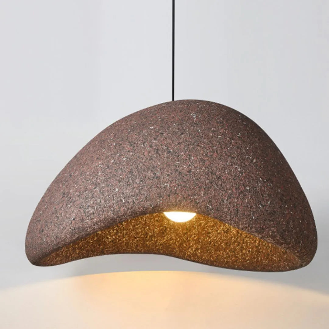 Aoshi - Wabi-sabi Stil Pendelleuchte aus Kunstharz