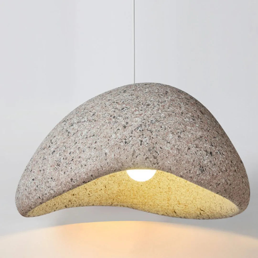 Aoshi - Wabi-sabi Stil Pendelleuchte aus Kunstharz