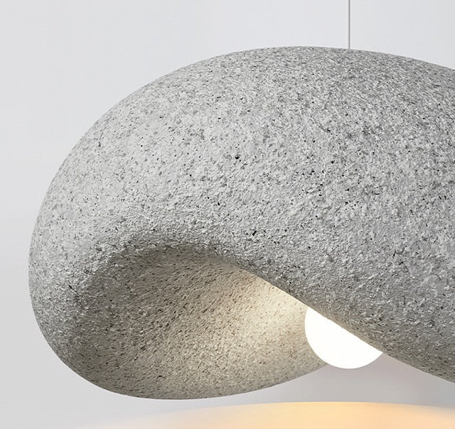 Aoshi - Wabi-sabi Stil Pendelleuchte aus Kunstharz