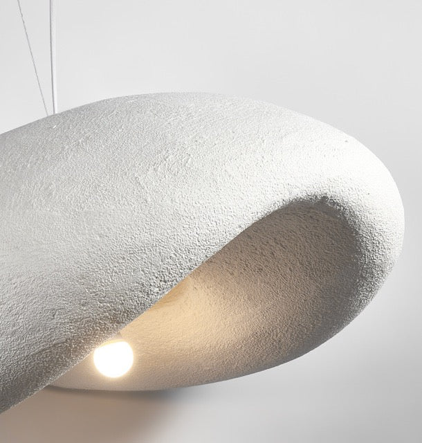 Aoshi - Wabi-sabi Stil Pendelleuchte aus Kunstharz