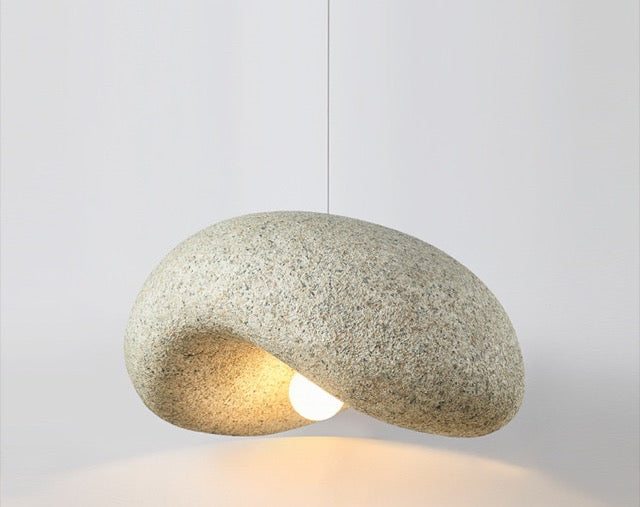 Aoshi - Wabi-sabi Stil Pendelleuchte aus Kunstharz