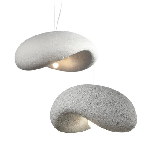 Aoshi - Wabi-sabi Stil Pendelleuchte aus Kunstharz