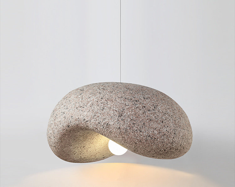 Aoshi - Wabi-sabi Stil Pendelleuchte aus Kunstharz