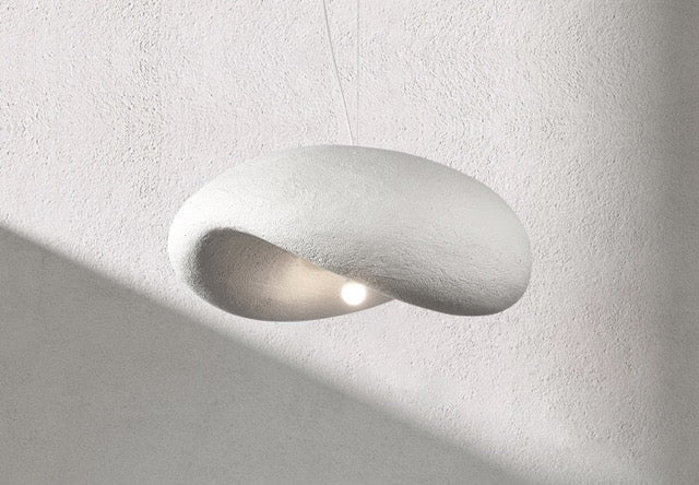 Aoshi - Wabi-sabi Stil Pendelleuchte aus Kunstharz
