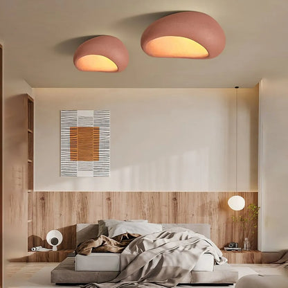 Aoshi - B | Wabi-sabi Style Resin Ceiling / Wandlampe