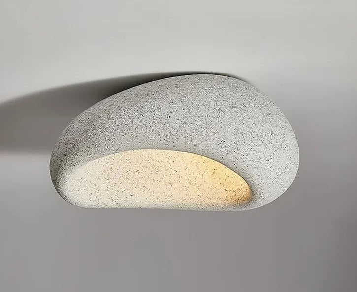 Aoshi - B | Wabi-sabi Style Resin Ceiling / Wandlampe