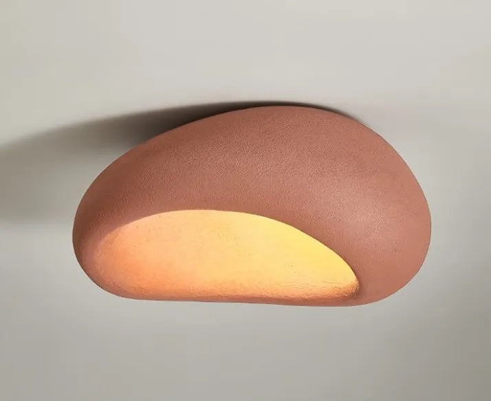 Aoshi - B | Wabi-sabi Style Resin Ceiling / Wandlampe
