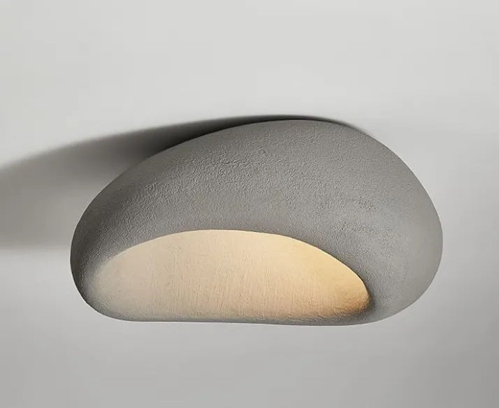 Aoshi - B | Wabi-sabi Style Resin Ceiling / Wandlampe