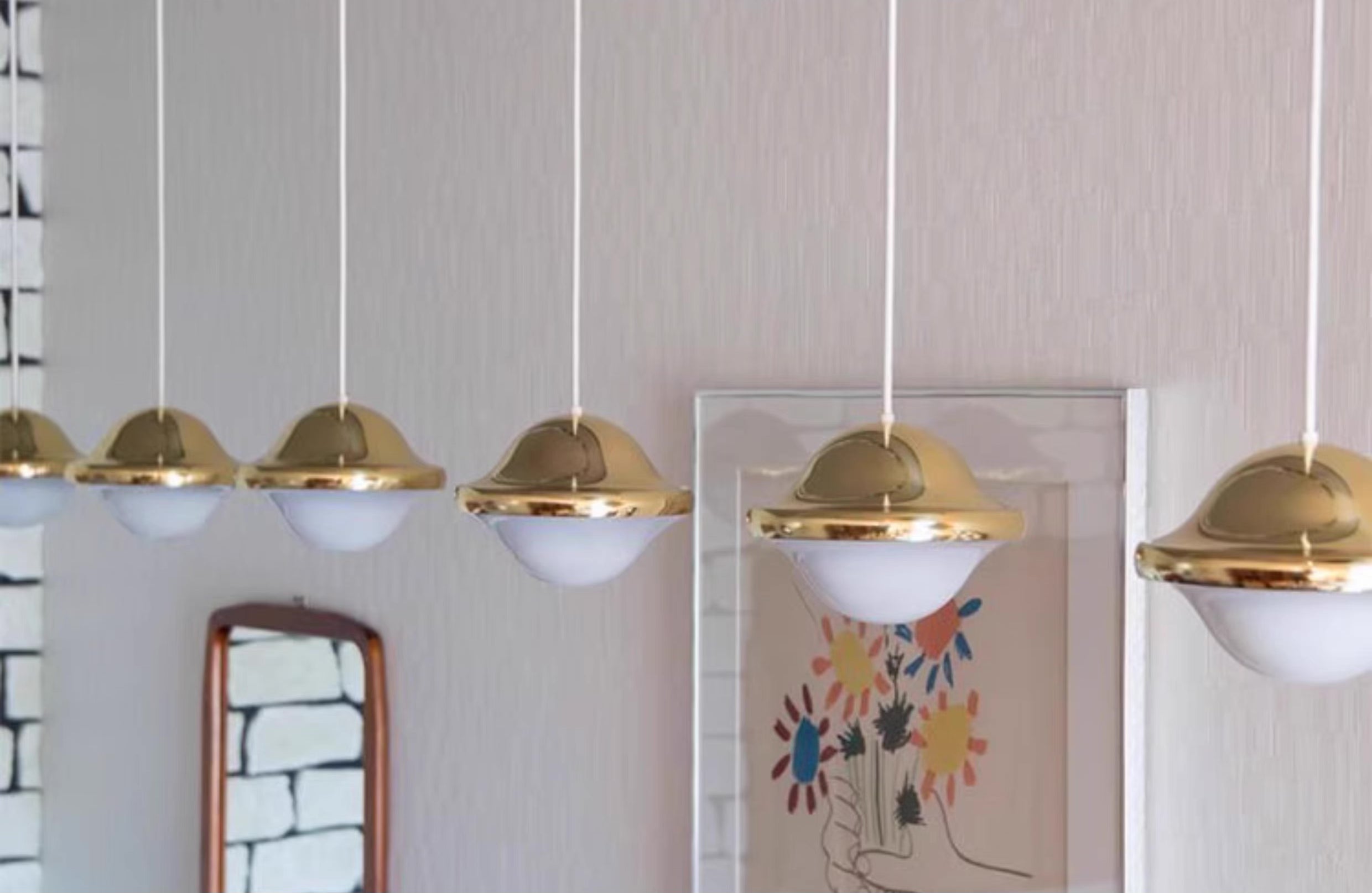 BUBI D20 Glas Pendelleuchte